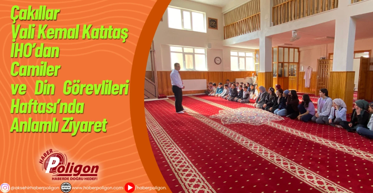 Çakıllar Vali Kemal Katıtaş İHO’dan Camiler ve Din Görevlileri Haftası’na Anlamlı Ziyaret