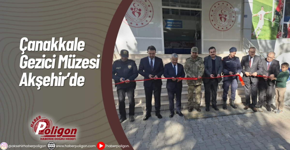 Çanakkale Gezici Müzesi Akşehir’de 