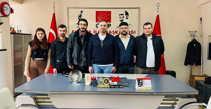 Akşehir CHP’de Yeni Gençlik Kolları Başkanı Erkan Yılmaz Oldu