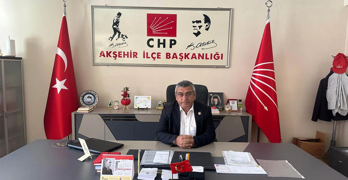 CHP Akşehir İlçe Başkan Yardımcısı Baykondu Zirai Don ve Tarım Politikaları Üzerine Açıklama Yaptı