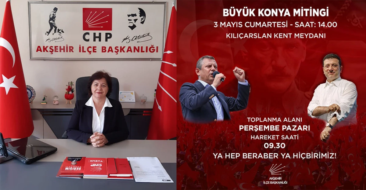 CHP Akşehir İlçe Başkanı Uzun: 