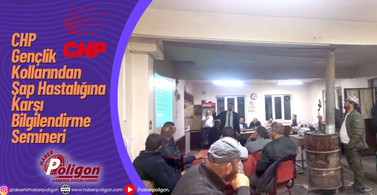 CHP Gençlik Kollarından Şap Hastalığına Karşı Bilgilendirme Semineri