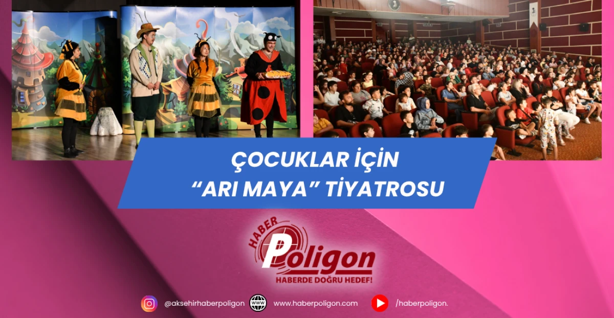 Çocuklar İçin “Arı Maya” Tiyatrosu