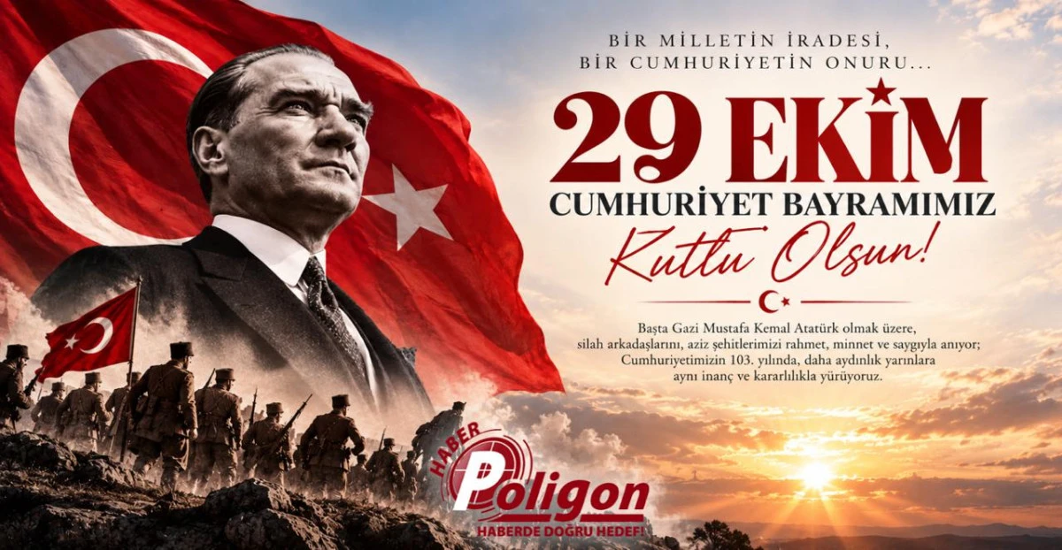 CUMHURİYETİMİZ 103 YAŞINDA: 29 EKİM CUMHURİYET BAYRAMIMIZ KUTLU OLSUN!