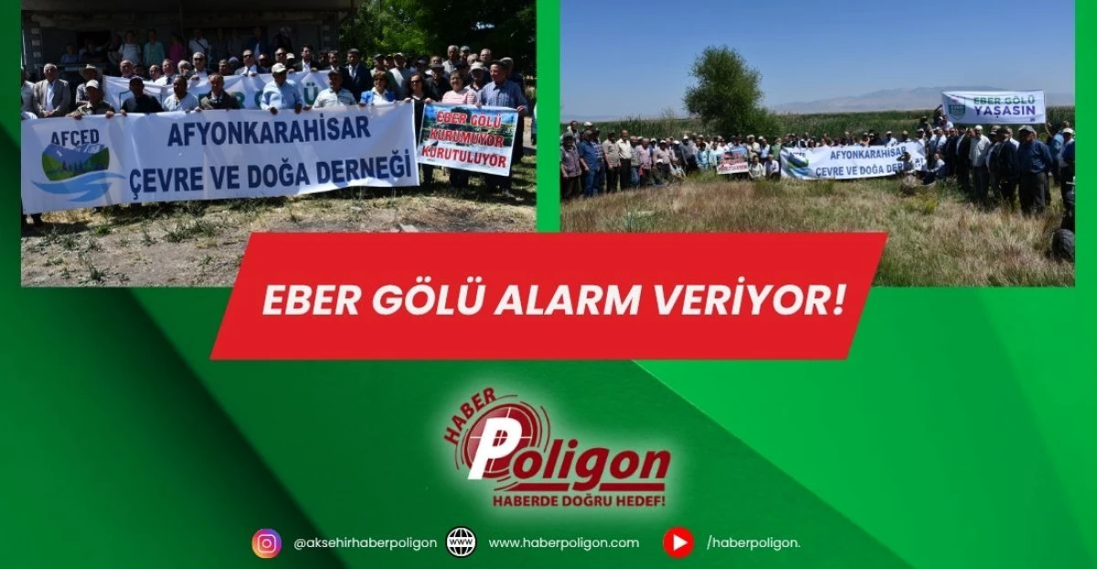 Eber Gölü Alarm Veriyor!