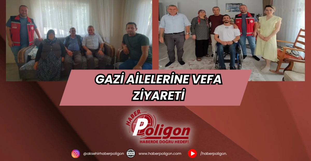 Gazi Ailelerine Vefa Ziyareti