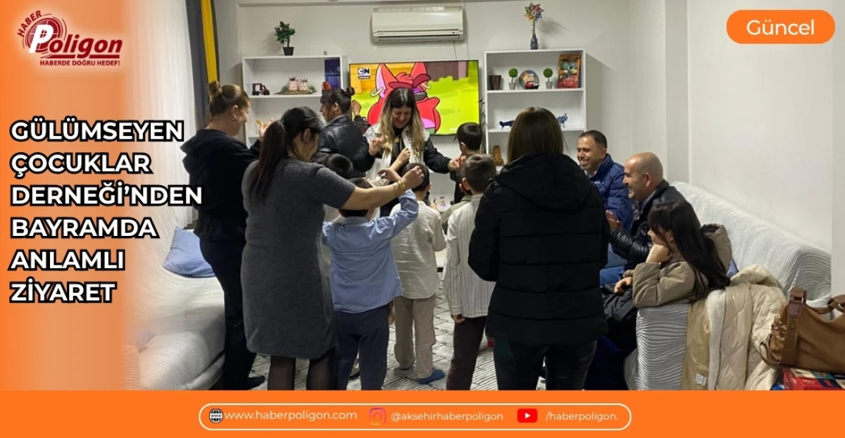 G&Uuml;L&Uuml;MSEYEN &Ccedil;OCUKLAR DERNEĞİ&rsquo;NDEN BAYRAMDA ANLAMLI ZİYARET