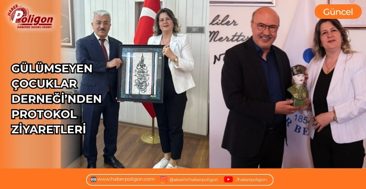 G&Uuml;L&Uuml;MSEYEN &Ccedil;OCUKLAR DERNEĞİ&rsquo;NDEN PROTOKOL ZİYARETLERİ