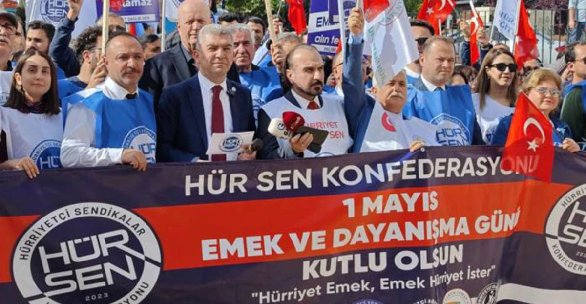 Hür-Sen Genel Başkanı Levent Kuruoğlu'ndan 1 Mayıs Mesajı