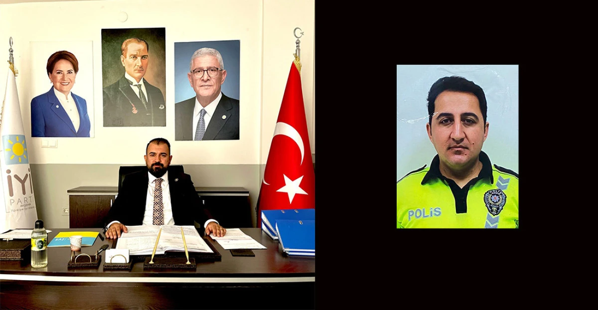 İYİ Parti İlçe Başkanı Ceylan’dan Kazada Ölen Polis İçin Başsağlığı Mesajı