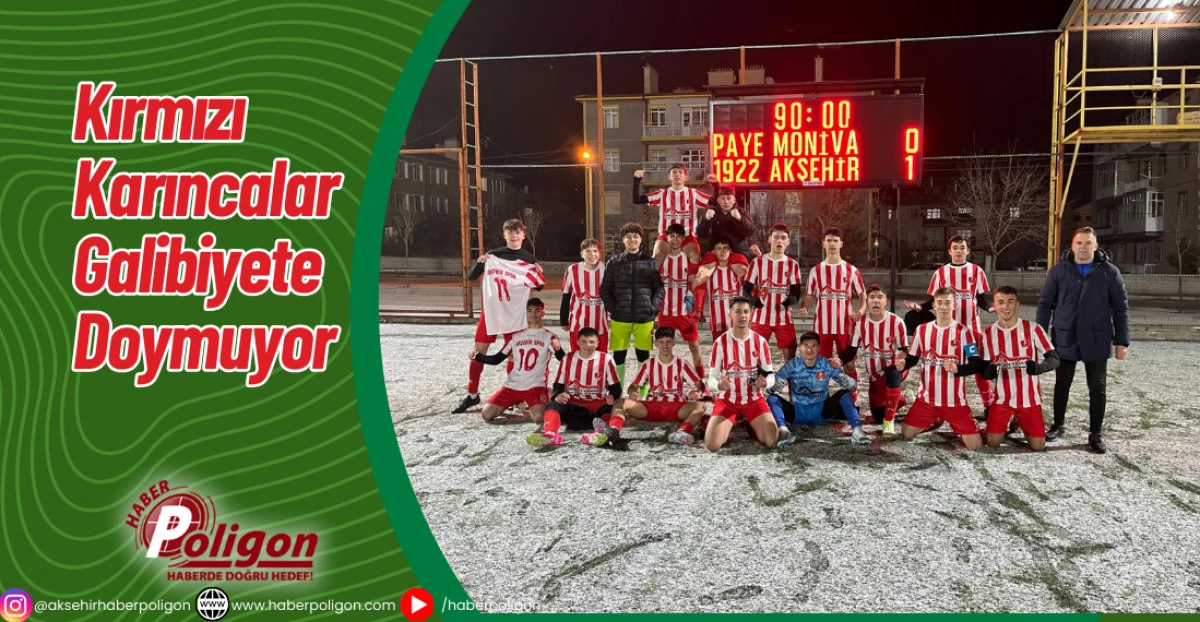 Kırmızı Karıncalar Galibiyete Doymuyor