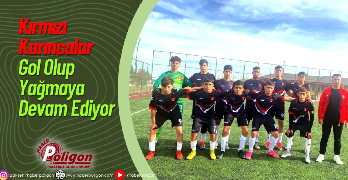 Kırmızı Karıncalar Gol Olup Yağmaya Devam Ediyor