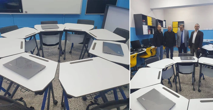 Müdür Topaloğlu’ndan Akşehir Şehit Selçuk Özer Anadolu Lisesi’nde Yenilikçi Sınıf İncelemesi