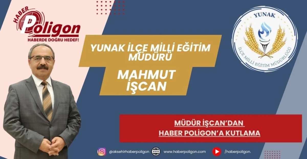 M&Uuml;D&Uuml;R İŞCAN&rsquo;DAN HABER POLİGON&rsquo;A KUTLAMA