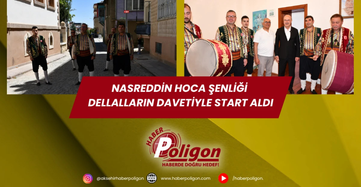 Nasreddin Hoca Şenliği Dellalların Davetiyle Start Aldı