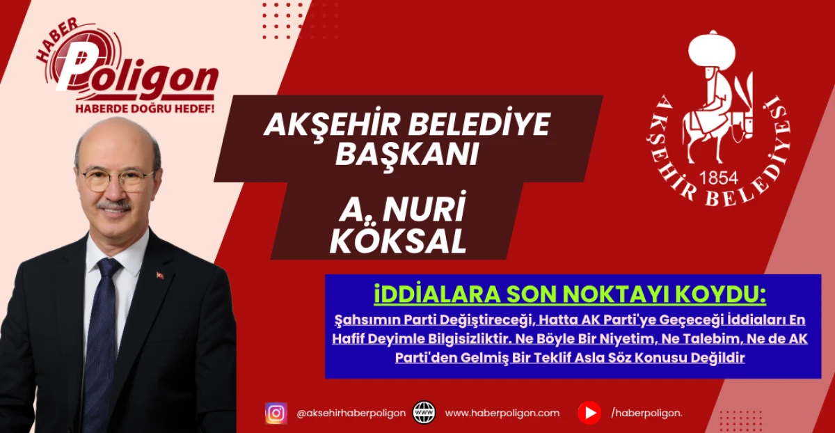 Parti Değiştirme Konusuna Son Noktayı Koydu!