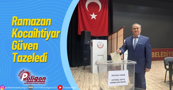 Ramazan Kocaihtiyar G&uuml;ven Tazeledi