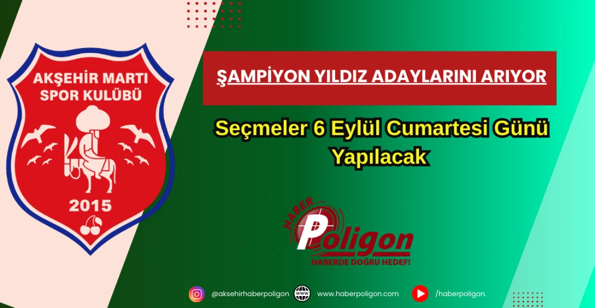 Şampiyon Yıldız Adaylarını Arıyor