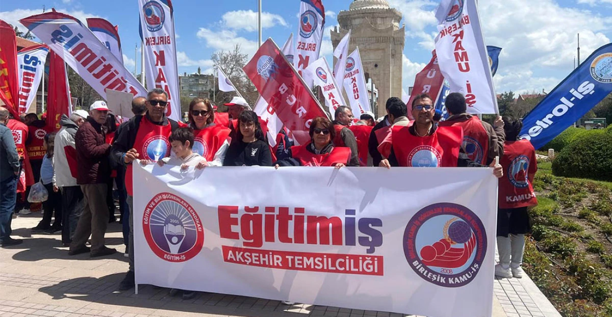 Sendikalar Birlikte 1 Mayıs’ı Coşkulu Kutladı 