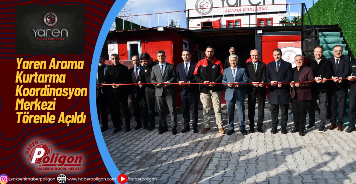 Yaren Arama Kurtarma Koordinasyon Merkezi Törenle Açıldı 