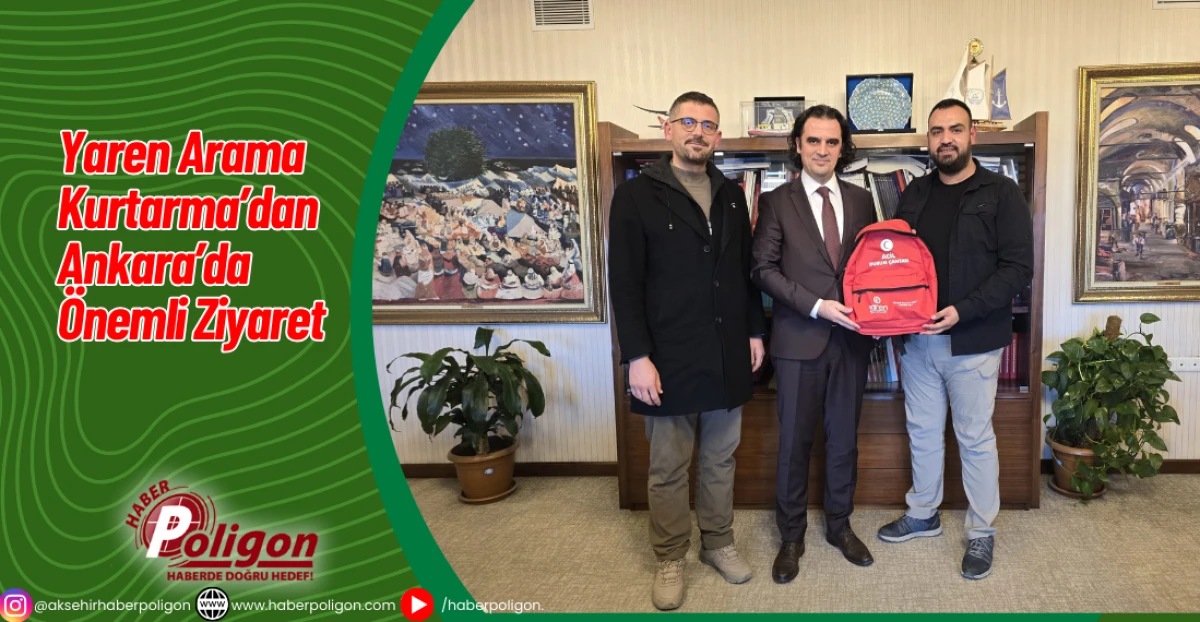 Yaren Arama Kurtarma’dan Ankara’da Önemli Ziyaret