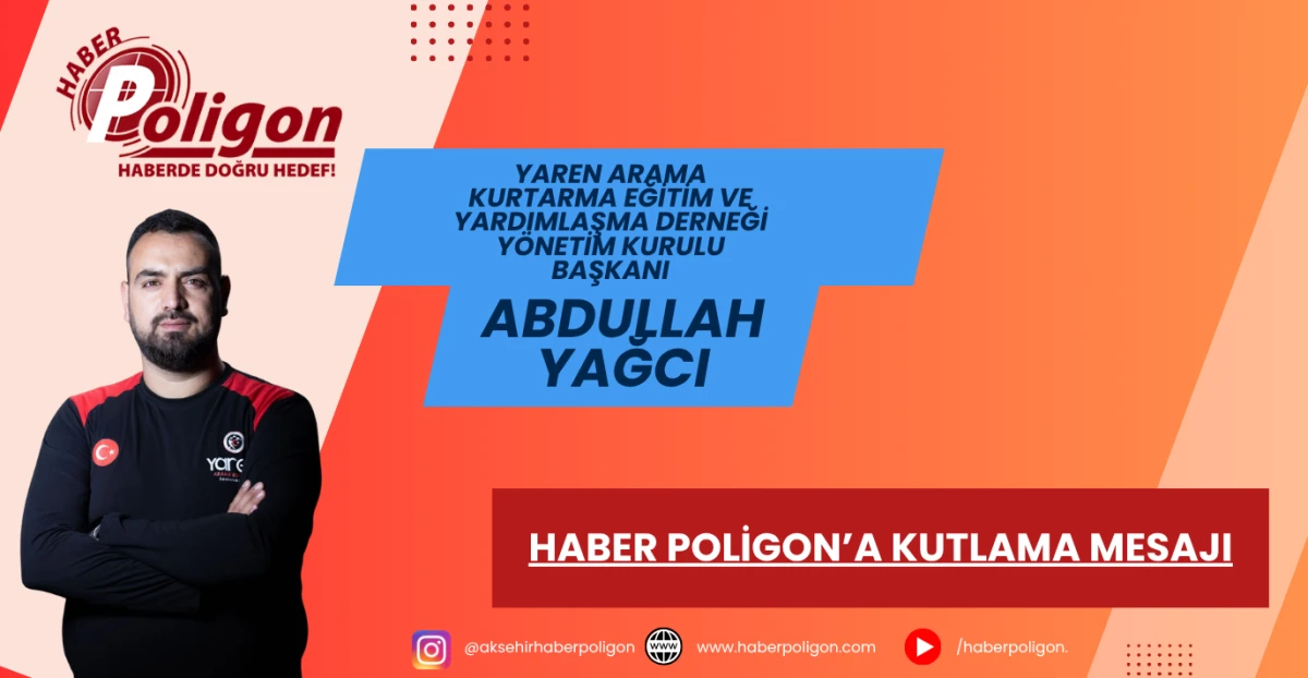 YAREN ARAMA KURTARMA&rsquo;DAN HABER POLİGON&rsquo;A KUTLAMA MESAJI