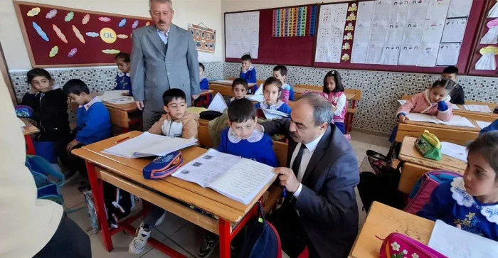 Müdür İşcan'dan Birinci Sınıflara Yakın Takip