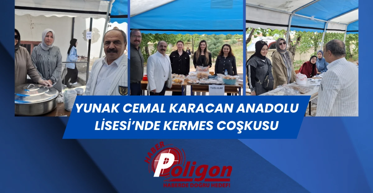 Yunak Cemal Karacan Anadolu Lisesi’nde Kermes Coşkusu
