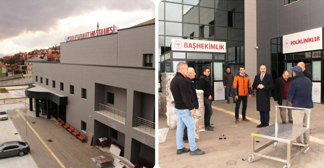 Yunak Devlet Hastanesi Açılışa Hazırlanıyor