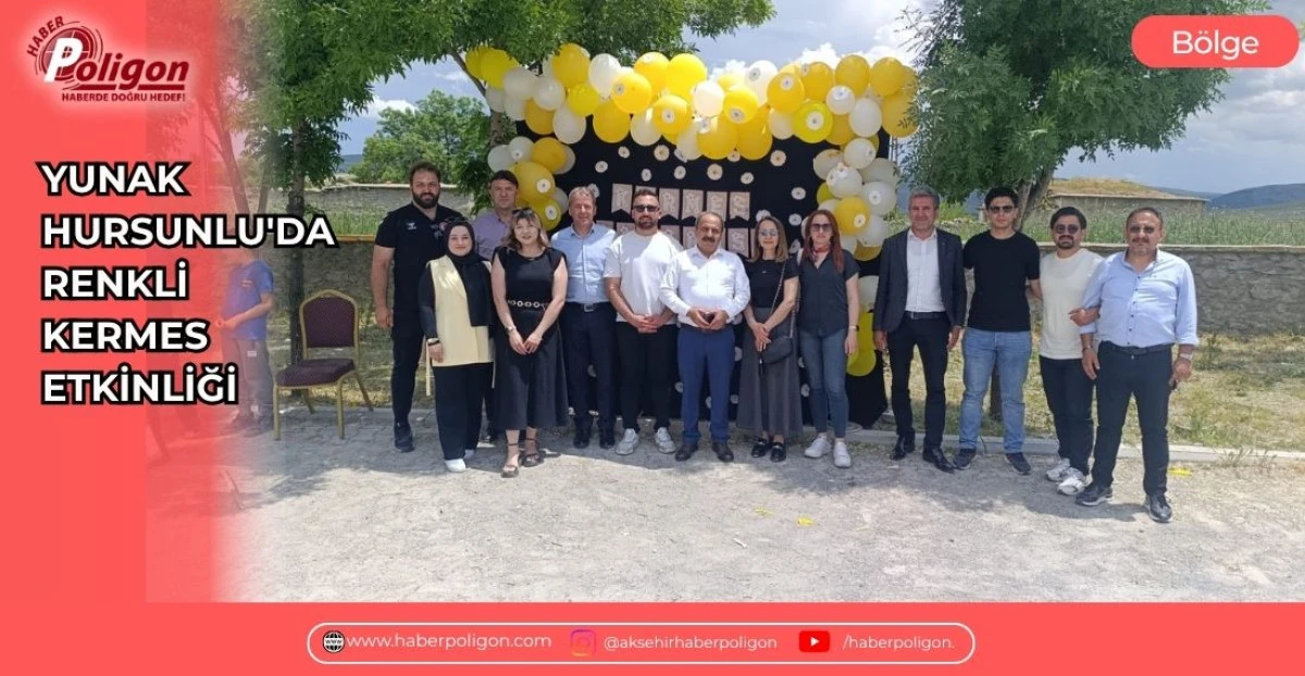 YUNAK HURSUNLU'DA RENKLİ KERMES ETKİNLİĞİ