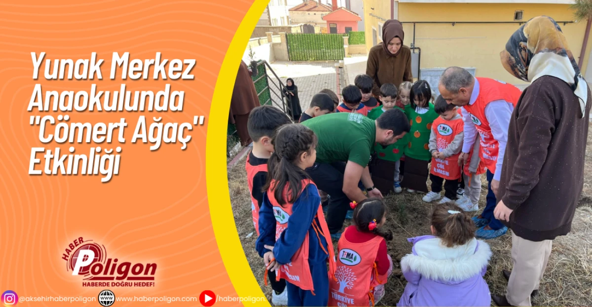 Yunak Merkez Anaokulunda 