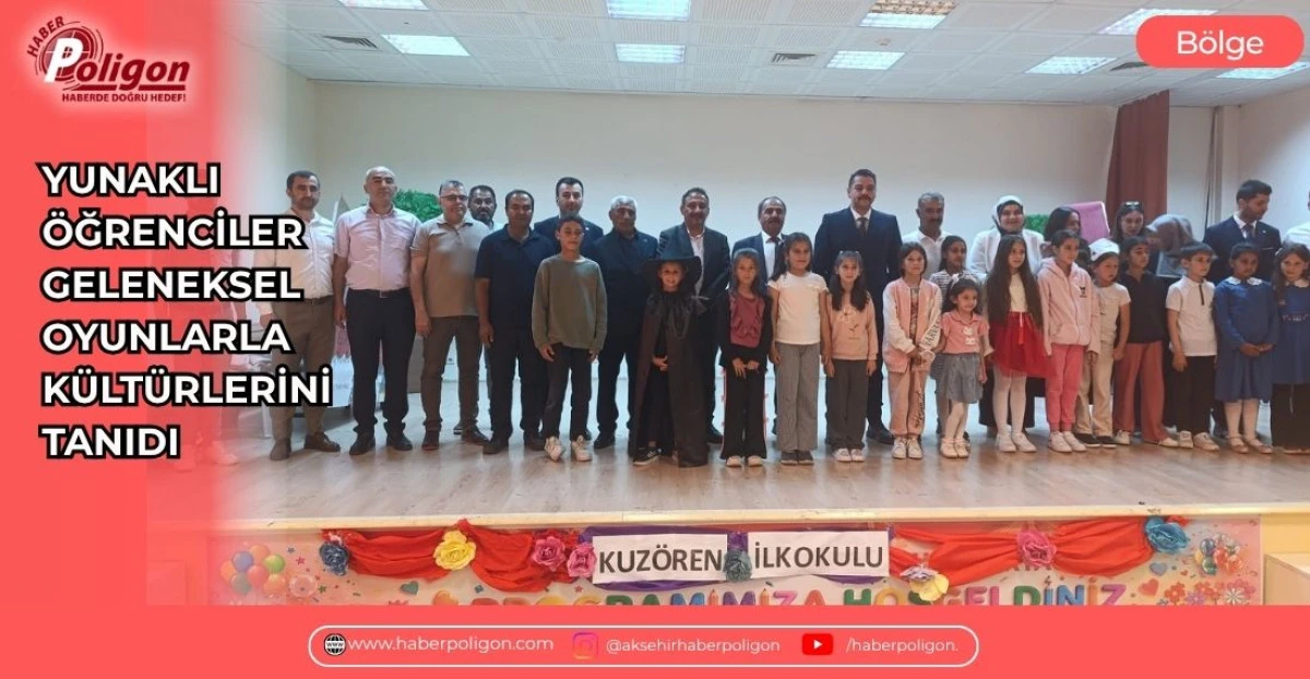 YUNAKLI &Ouml;ĞRENCİLER GELENEKSEL OYUNLARLA K&Uuml;LT&Uuml;RLERİNİ TANIDI