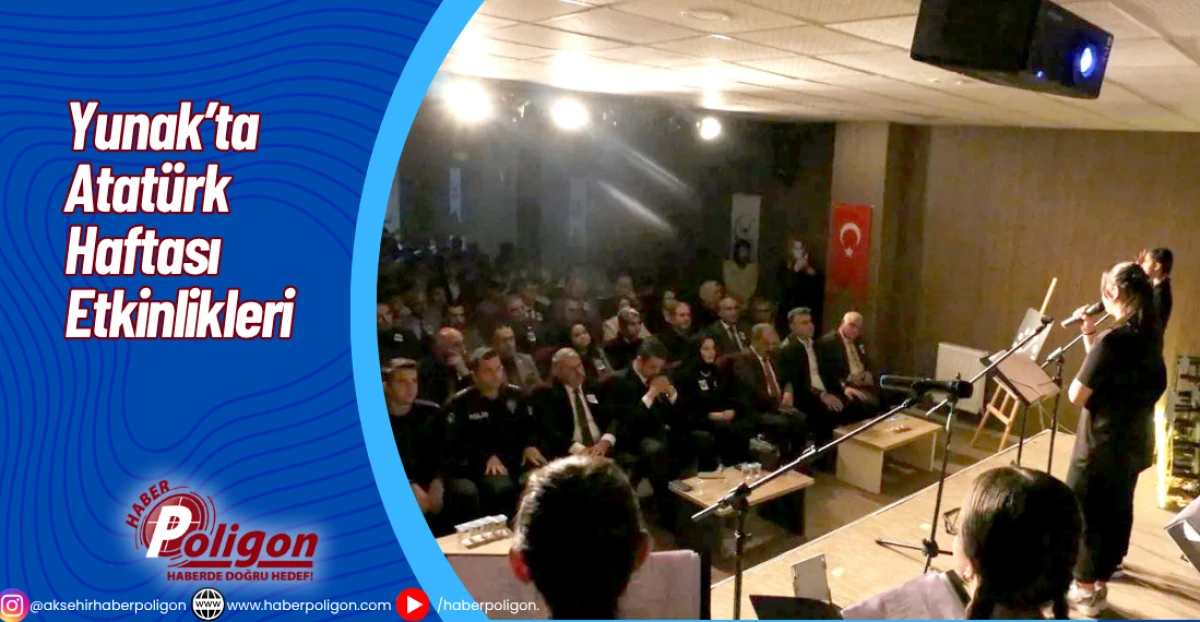 Yunak’ta Atatürk Haftası Etkinlikleri
