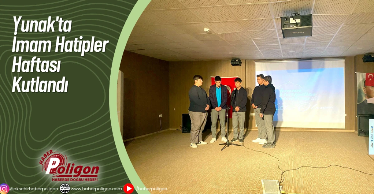 Yunak'ta İmam Hatipler Haftası Kutlandı
