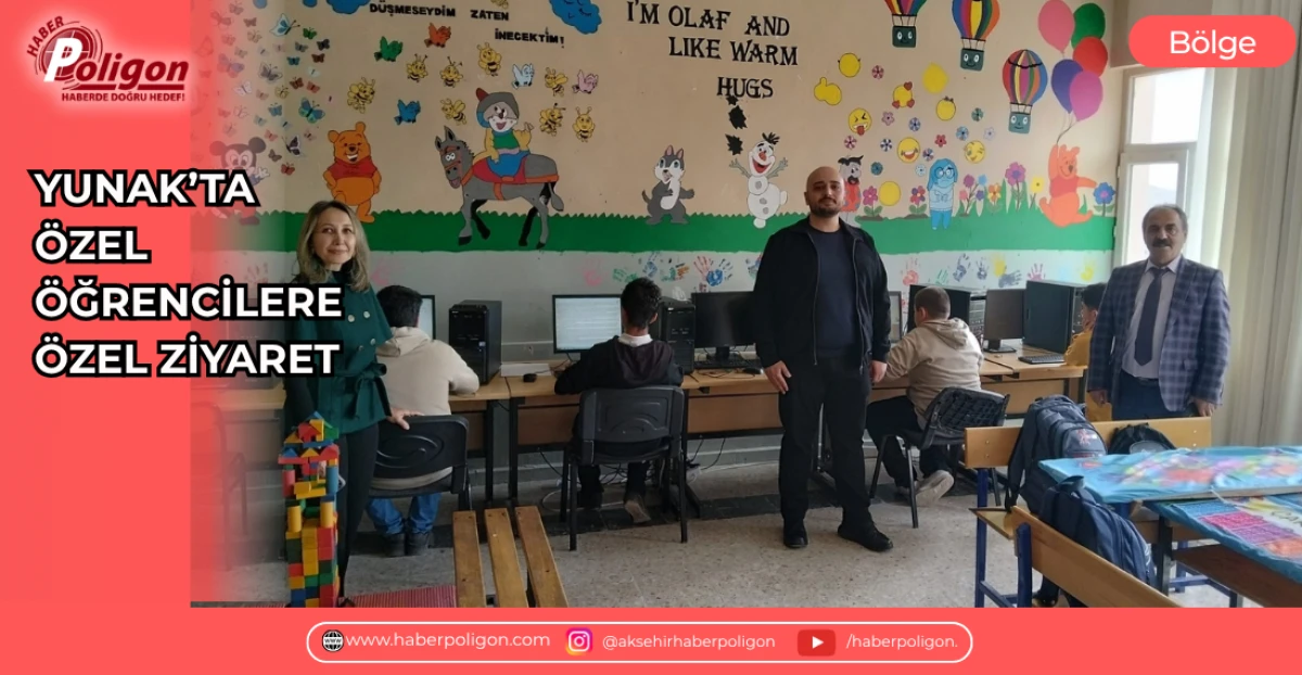 YUNAK&rsquo;TA &Ouml;ZEL &Ouml;ĞRENCİLERE &Ouml;ZEL ZİYARET