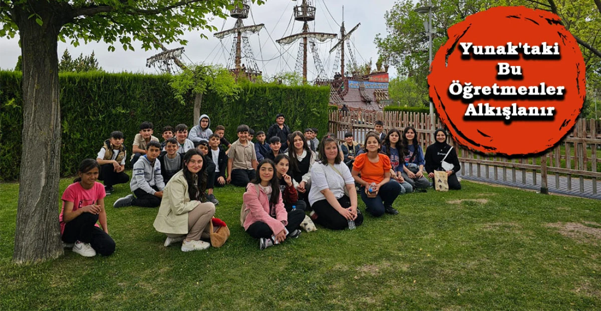 Yunak'taki Bu Öğretmenler Alkışlanır: Promosyon Parası Okula ve Öğrencilere
